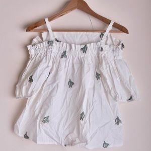 Yi Lin Fashion Cactus Blouse